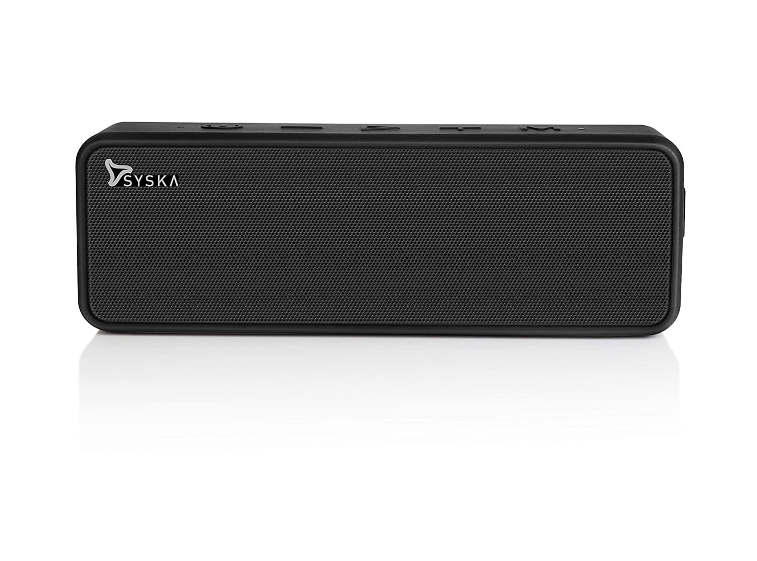 Syska Accessories Bt750 Boombox Wireless 20 W Bluetooth Speaker (black, Stereo Channel)