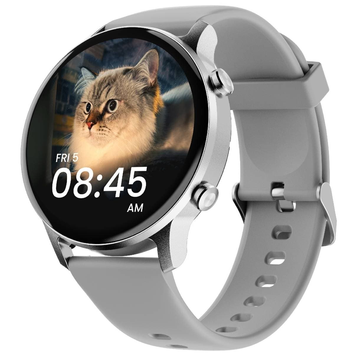 Ambrane Wise Roam 2 with The Bluetooth Calling Feature and with A 1.39 Lucid Display Grey