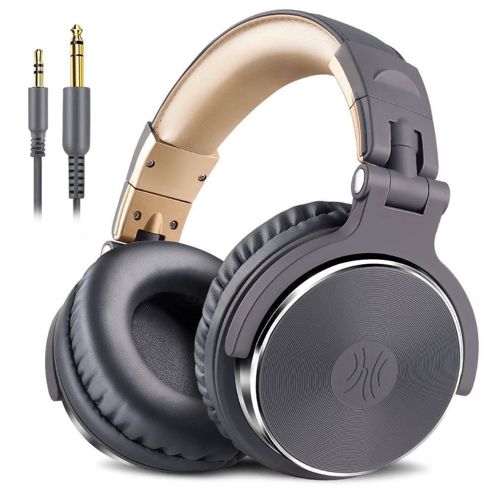 OneOdio Pro 10 Gray Over Ear Wired With Mic Headphones/Earphones