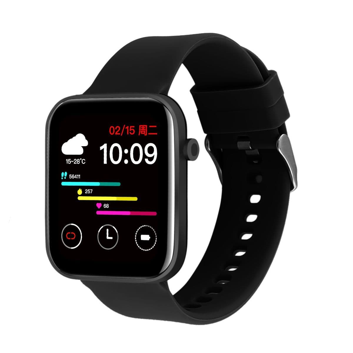 Daniel Klein TINT Smartwatch full touch with 1.69Inch IPS color display, SPO2, DSM.90002-4