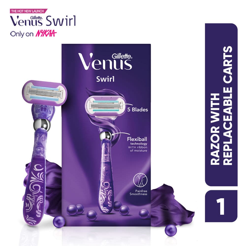 Gillette Venus Swirl Hair Removal Razor For Women