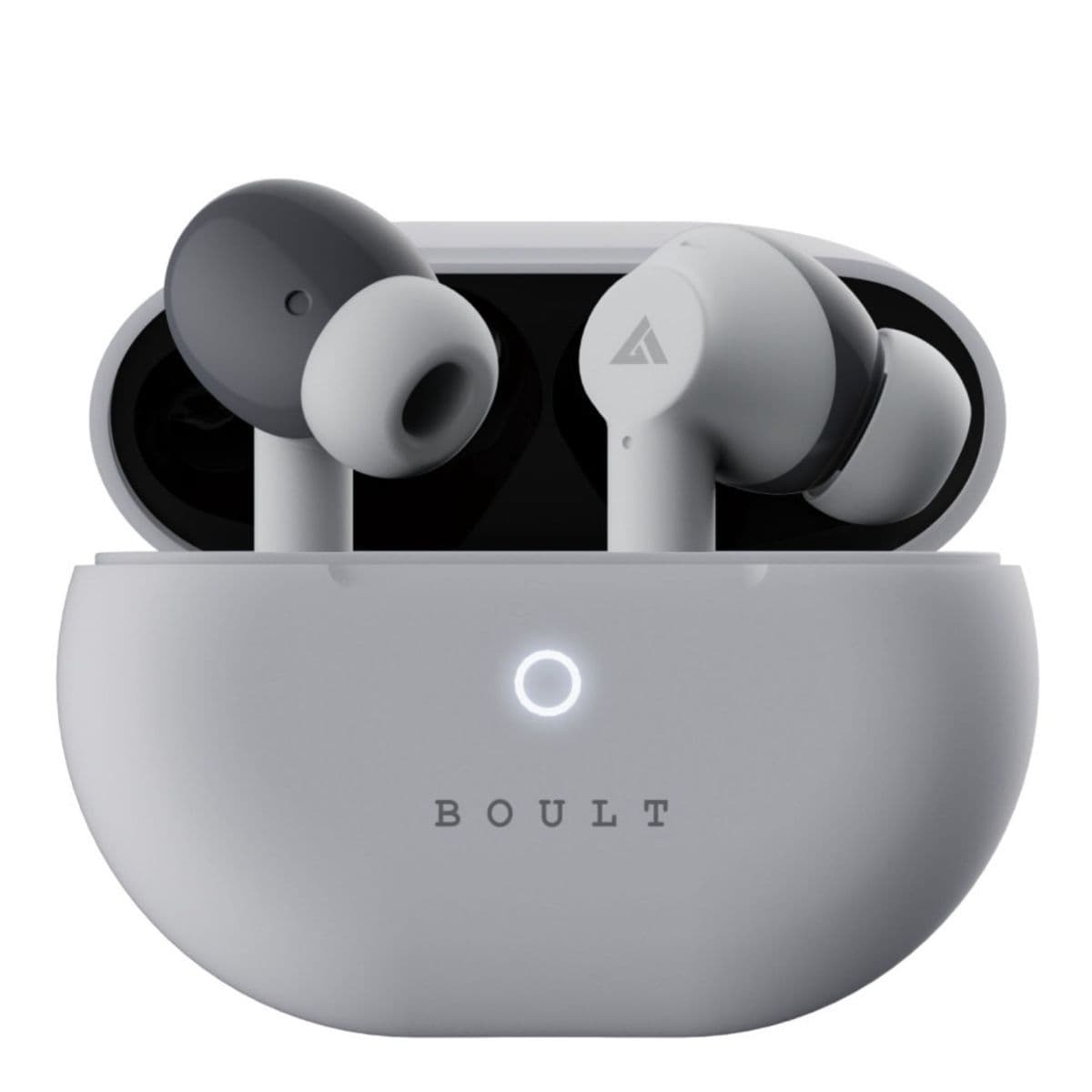 Boult Audio AirBass W40 with Quad Mic ENC, 48H Battery Life, Made in India (Grey)