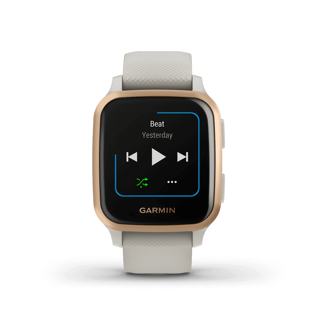Garmin Garmin Venu Sq Music, Gps Smartwatch, Light Sand/rose Gold
