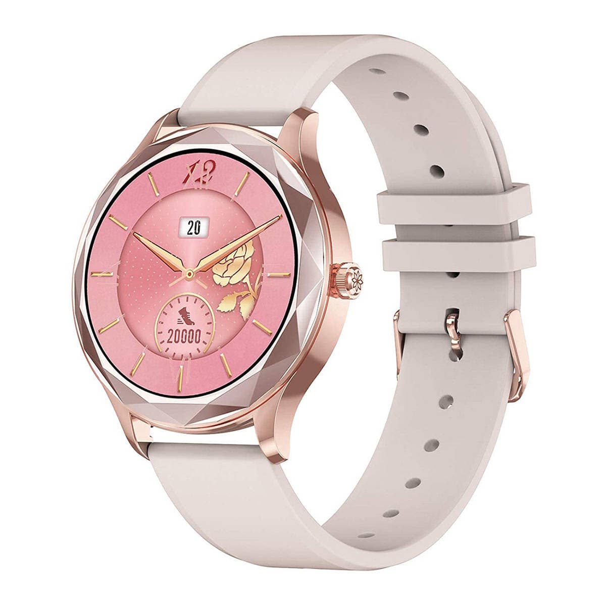 bFIT Star Smart Watch with 1.1" HD Color Touch Screen, ECG, SpO2 & Music Control-STAR-RGTL