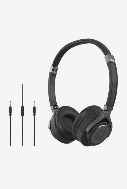 Motorola Pulse 2 On The Ear Headphones (Black)