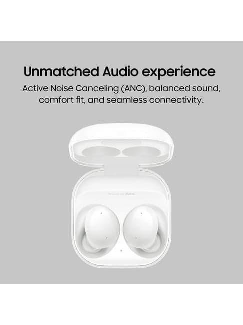 Samsung Galaxy Buds 2, Active Noise Cancellation Earbuds (White)