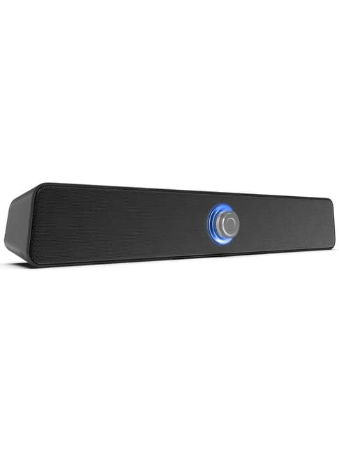 Modget BT v5.0 with Deep Bass Playtime Bluetooth Soundbar (Black, 2.0 Channel)
