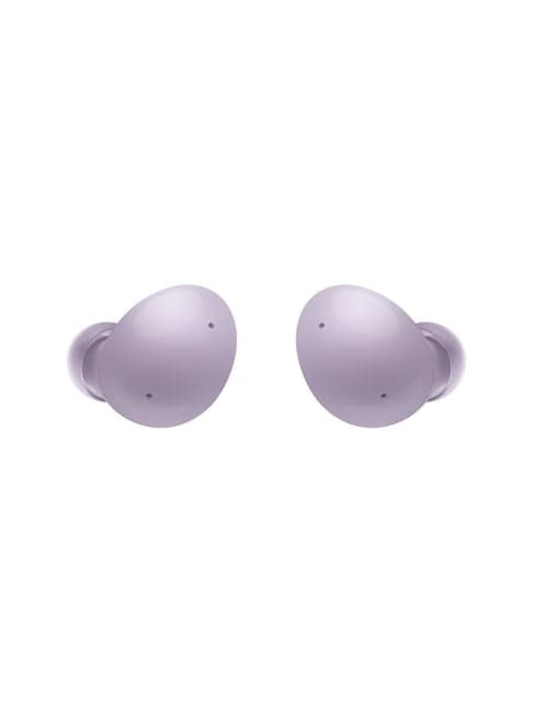 Samsung Galaxy Buds2, Bluetooth Earbuds with Active Noise Cancellation (Lavender, with Mic)