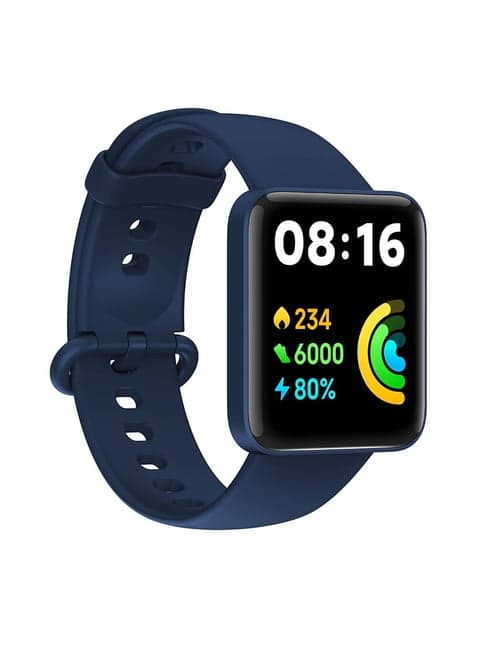 Redmi Watch 2 Lite 3.94 cm Large HD Edge Display, Multi-System Standalone GPS (Blue)