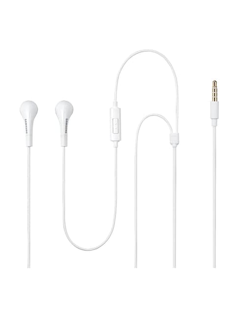 Samsung Ehs64Avfwecinu Wired Headset With Mic (White)