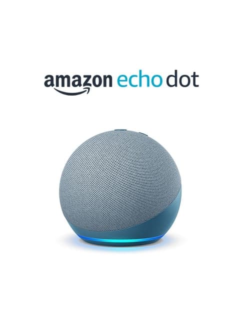 Amazon Echo Dot (4th Gen) Smart Speaker with Amazon Alexa (Blue)