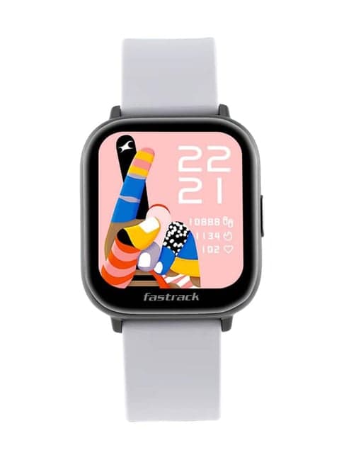 Fastrack Reflex Vybe Smart Watch (Grey Strap)