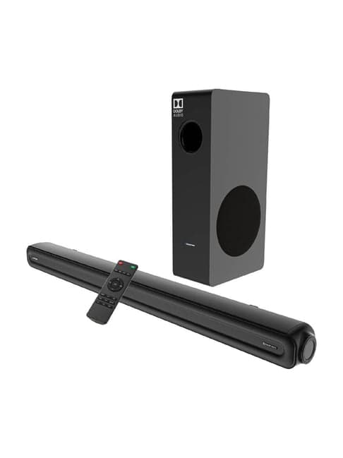 Blaupunkt SBW09 DOLBY AUDIO 220 W Bluetooth Soundbar (Black, 2.1 Channel)