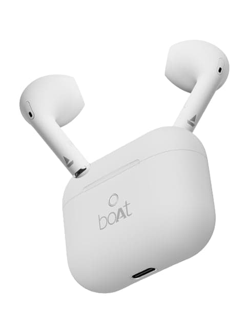 Boat Airdopes Alpha True Wireless Earbuds with 35Hrs Playback & 13mm Drivers (White)