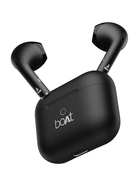 Boat Airdopes Alpha True Wireless Earbuds with 35Hrs Playback & 13mm Drivers (Black)