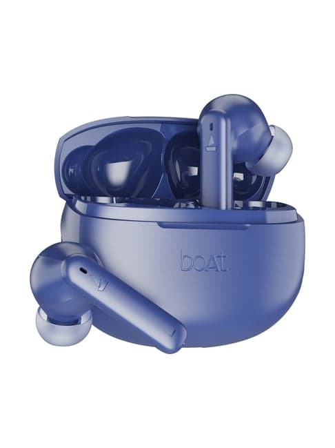 Boat Airdopes 170 Bluetooth Earbuds with IPX4, IWP, ASAP Charge (Tranquil Blue, True Wireless)