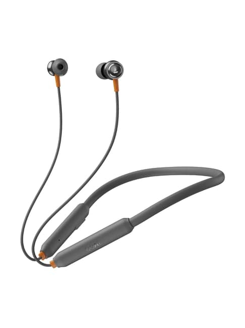 Boat Rockerz 185 Pro In Ear Wireless Bluetooth Neckband with ENx Technology, ASAP Charge (Grey)