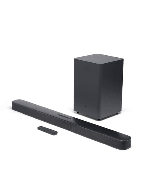 JBL Bar 2.1 Deep Bass, 300W Dolby Digital Soundbar with Wireless Subwoofer (Black)