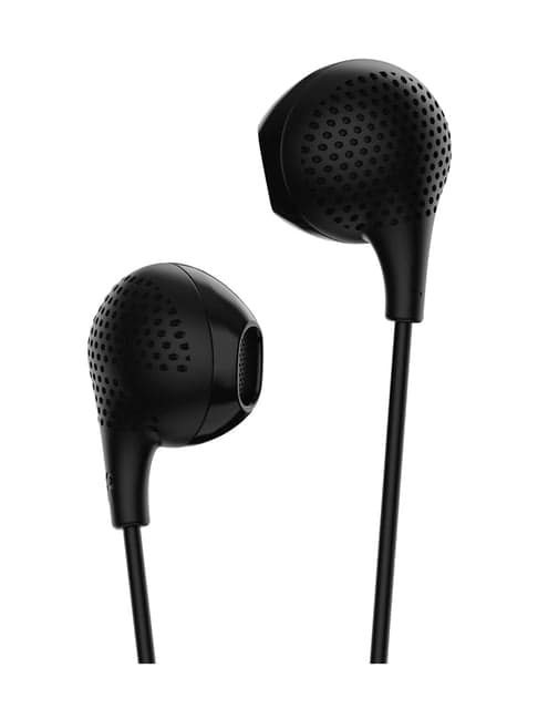 boAt Bassheads 104 T Wired Earphone with Mic (Black)