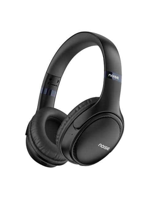 Noise Three Wireless On-Ear Headphones with 70H Playtime, 40mm Driver, Low Latency (Jet Brown)