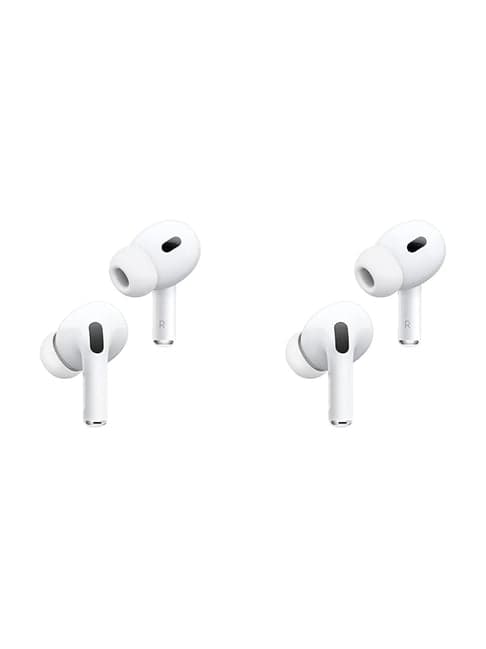 Apple AirPods Pro 2nd Generation In Ear BT Earbuds with MagSafe Case, Pack of 2 (True Wireless)