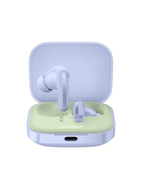 Redmi Buds 5 In Ear BT Earbuds with Upto 46dB Hybrid Noise Cancellation (Fusion Purple, TWS)