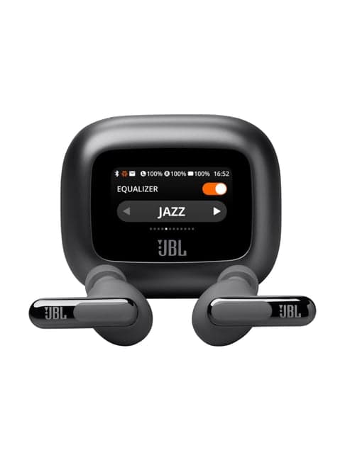 JBL Live Beam 3 In Ear Bluetooth Earbuds with Noise Cancelling & 48H Playtime (Black, True Wireless)