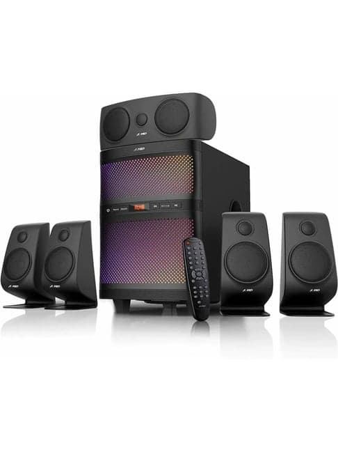 F&D F5060X 135 W 5.1 Channel Bluetooth, Auxiliary Multimedia Speaker (Black)