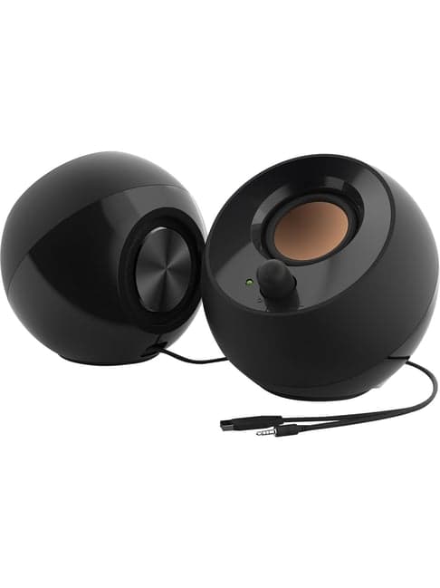Creative Black Pebble 2.0 Usb-Powered Desktop Speakers