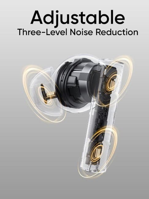 Realme Buds T310 True Wireless In-Ear Earbuds with 46Db Hybrid Anc| 360 Spatial Audio