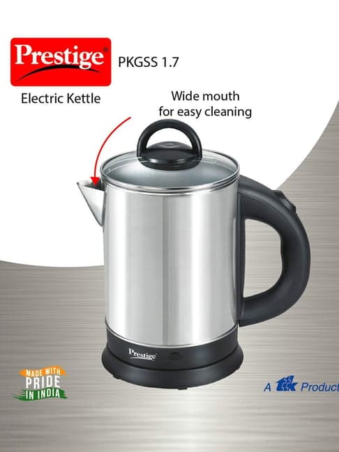 Prestige PKGSS 41573 1.7 L Electric Kettle (Silver)