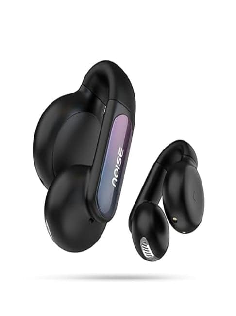 Noise Newly Launched Air Clips 2 Wireless Open Ear Earbuds - Black