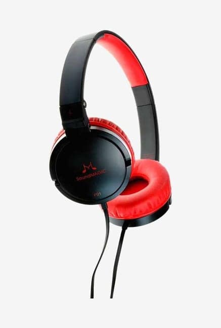 SoundMagic P21 Over the Ear Headphone Black