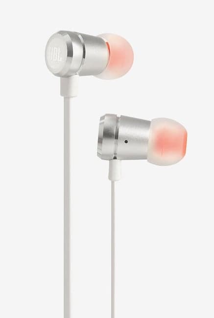 Jbl T290 Wired Earphones (Silver)