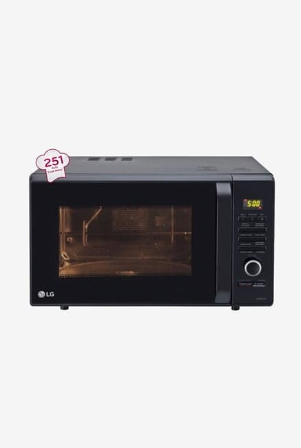 LG MC2886BFUM 28 L Convection Microwave Oven (Black)