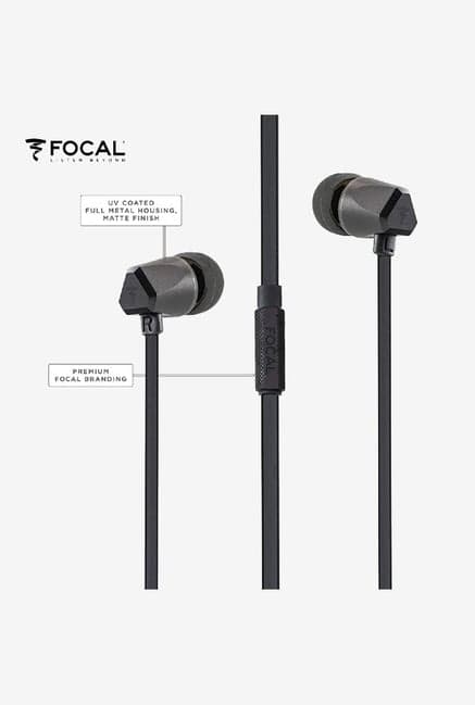 Focal Sense Wired Earphones (Black)