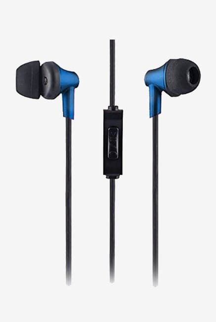 Sound One 616-P Wired Earphones With Mic (Blackblue)