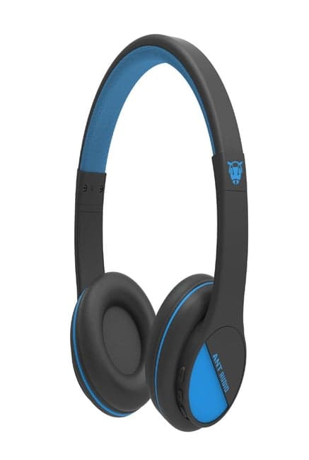 Ant Audio Treble 500 Bluetooth Headphones with Mic (Black Blue)