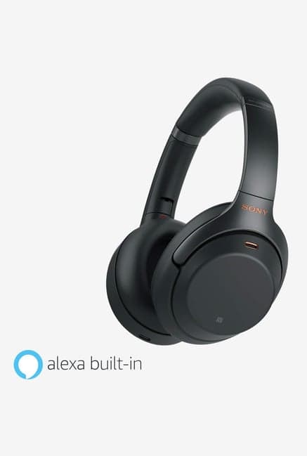 Sony WH-1000XM3 Over The Ear Bluetooth Noise cancellation Headphone With Mic (Black)