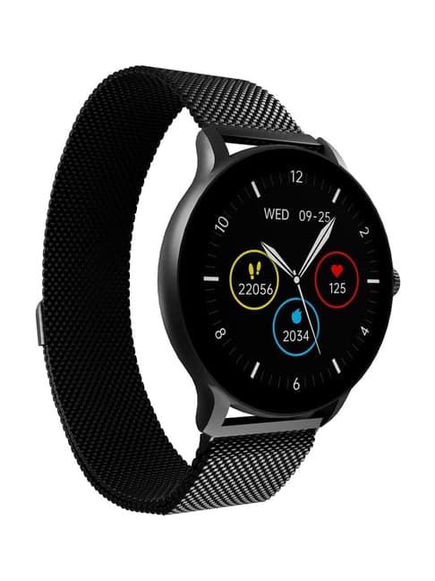 TIMEX iConnect Pro+ 1.39"(3.5cm) Round HD Display with BT Calling Unisex Smartwatch - TWIXW2003T