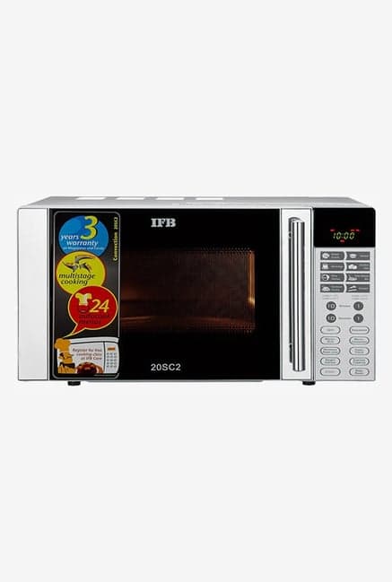 IFB 20SC2 20L Convection Microwave Oven (Silver)