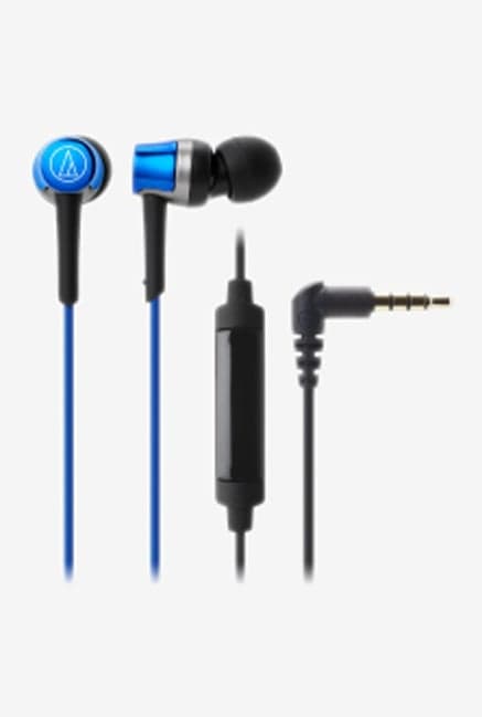 Audio Technica Ath-Ckr30Is Wired Earphones (Blue)