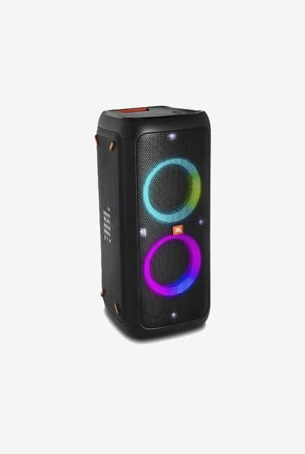 JBL PartyBox 200 Wireless Party Speaker with Vivid Light Effects (Black)
