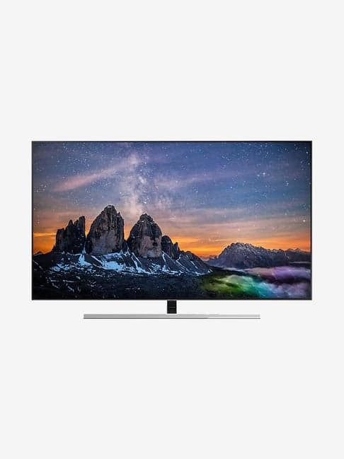 Samsung 138 cm (55 Inches) Smart 4K Ultra HD QLED TV 55Q80RAK (Carbon Silver, 2019 Range)