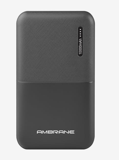 Ambrane PP-111 Capsule 10k 10000 mAh Power Bank (Black)