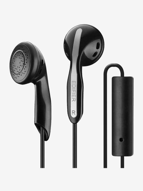 Edifier P180 Wired Earphones With Mic (Black)