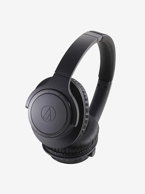 Audio-Technica ATH-SR30BT Over The Ear Bluetooth Headphone With Mic (Charcoal Grey)