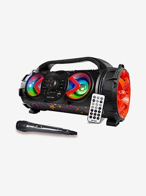 Ant Audio Rock 400 40W Wireless Bluetooth Stereo Speaker with Microphone (Black)