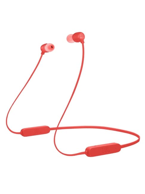 JBL Tune 165BT Wireless Headphones with Dual Equalizer 8-Hour Battery Life and Quick Charging(Coral)