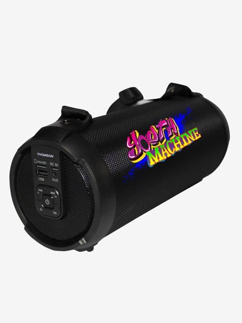 Thomson Boombox Youth Machine 10W Portable Bluetooth Speaker (BBX01, Black)